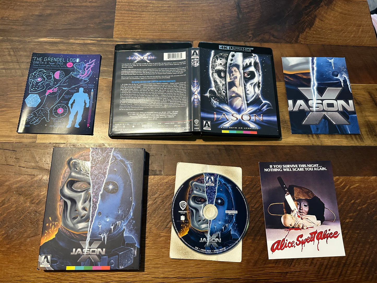 Jason X (4K Ultra HD, Arrow Video, Slipcover, Booklet & Poster)