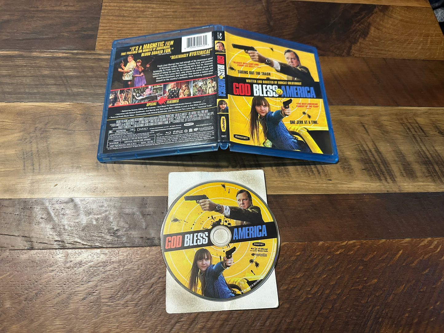 God Bless America (Blu ray, Magnolia Home Entertainment, No Digital)