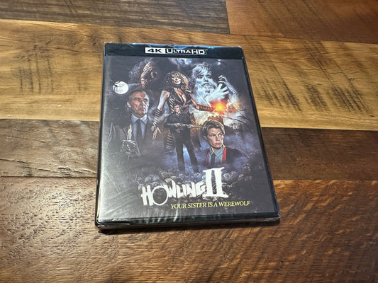 Howling II (4K Ultra HD/Blu ray, Vinegar Syndrome, 80’s Horror, NEW)