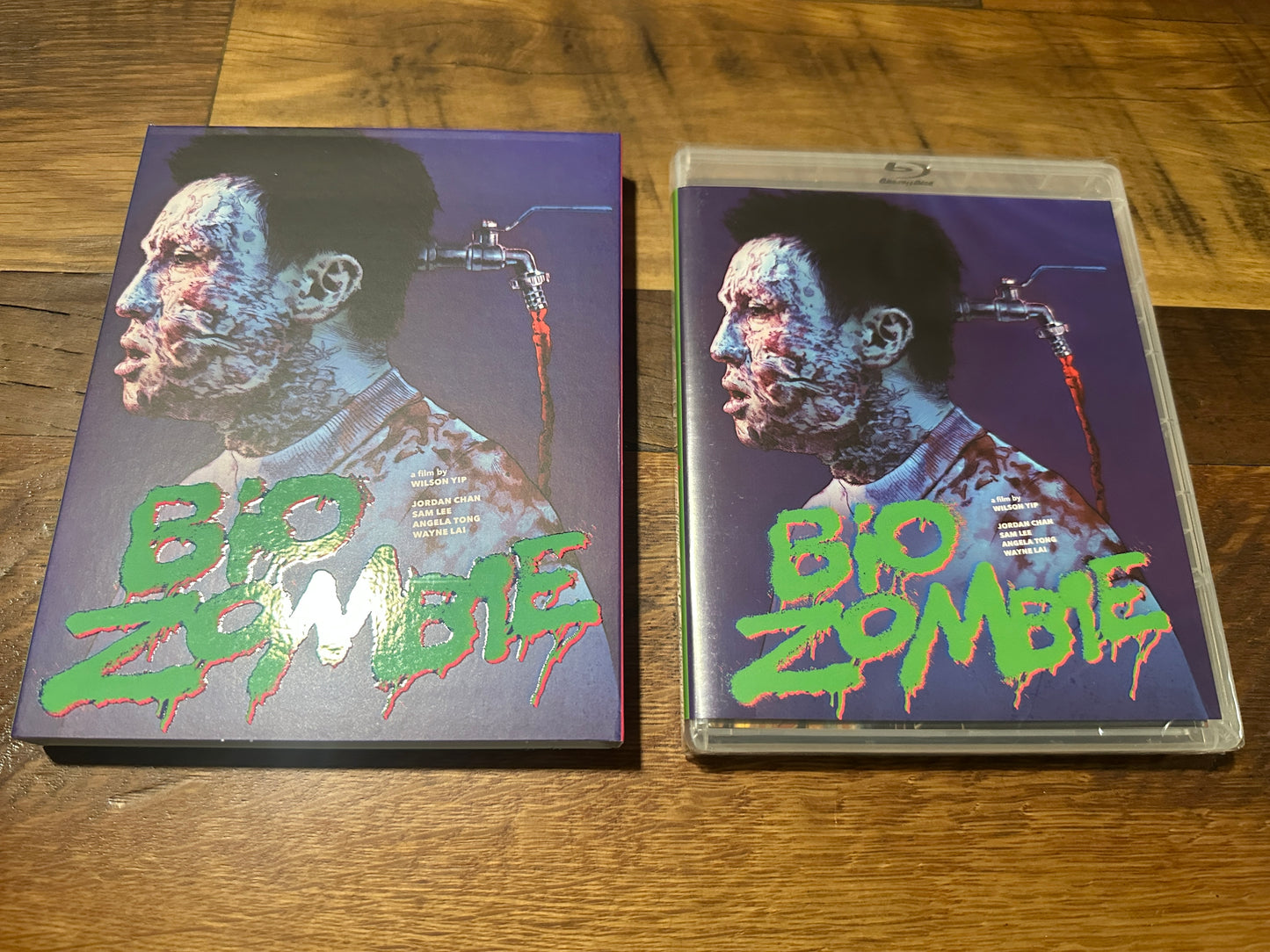 Bio Zombie (Blu ray, Vinegar Syndrome, Slipcover, 90’s Horror, NEW)