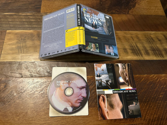 Broadcast News (Blu ray, Criterion Collection, Special Edition, 80’s Classic)