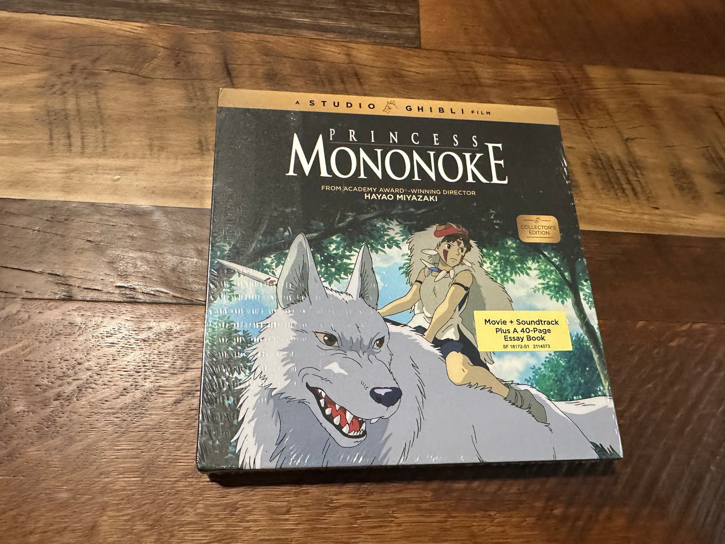 Princess Mononoke Blu ray/CD-Shout Factory-Limited Ed-NEW-