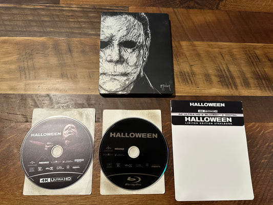 Halloween 2018 4K Ultra HD/Blu ray-McFarlane-Steelbook-No Digital