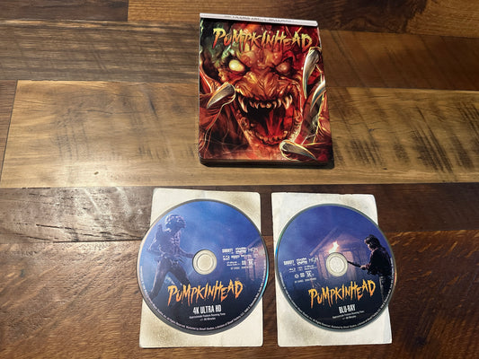 Pumpkinhead 4K Ultra HD/Blu ray*Steelbook*2 Disc*Widescreen*No Digital*