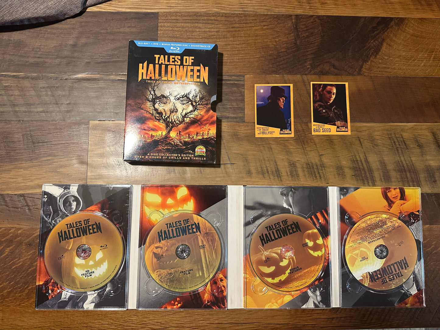 Tales Of Halloween (Blu ray/DVD/CD, 4 Disc Collector’s Edition, Rare)