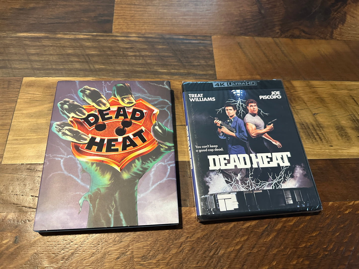 Dead Heat (4k Ultra HD/Blu ray, Vinegar Syndrome, Slipcover, 2 Disc, NEW)