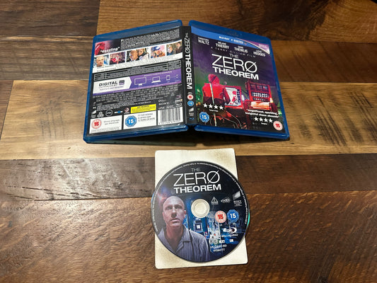 The Zero Theorem Blu ray-Sony Pictures-Region Free-Widescreen-No Digital