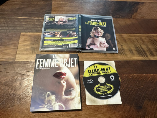 La Femme Objet (Blu ray, Vinegar Syndrome, Slipcover, Classic Sleaze)