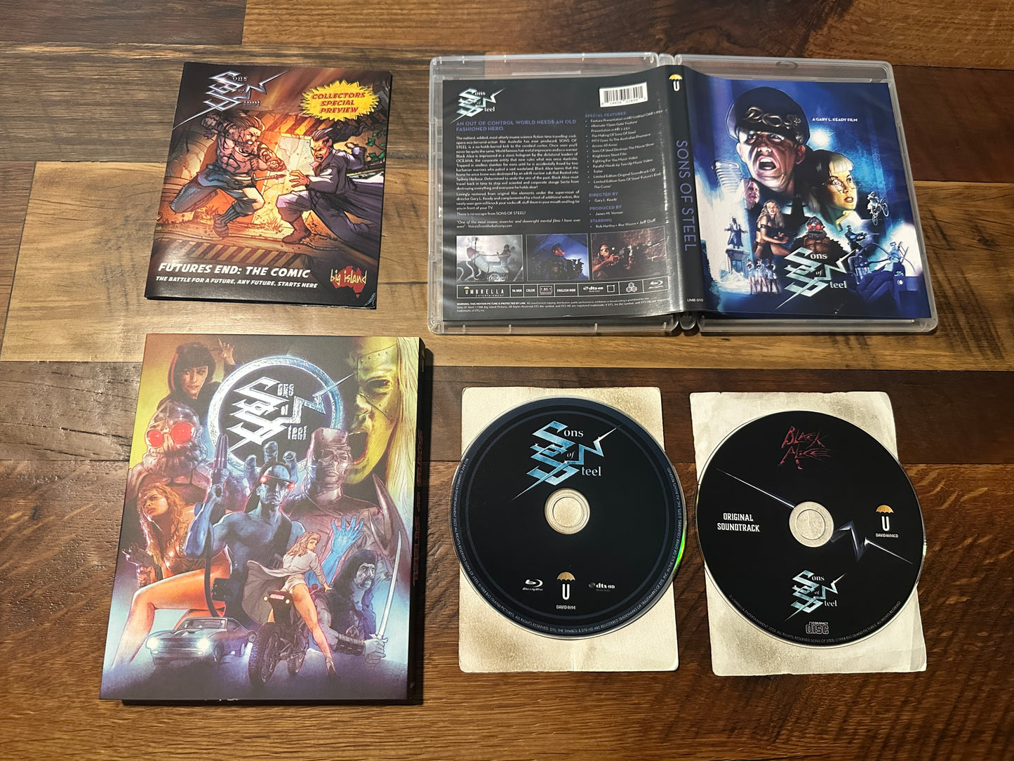 Sons Of Steel (Blu ray, Future Video, Slipcover, Widescreen, 2K Restore)