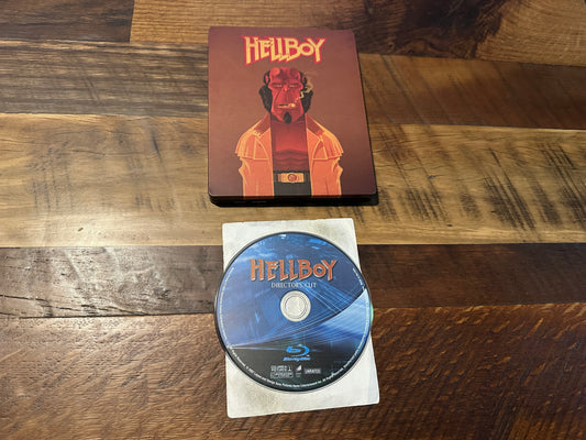 Hellboy Blu ray-Sony Pictures-Steelbook-Widescreen-No Digital
