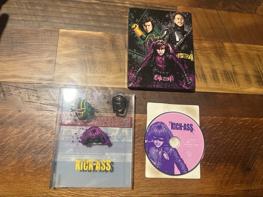Kick-Ass 4K Ultra HD-Lionsgate-Slipcover-Steelbook-Widescreen-No Digital