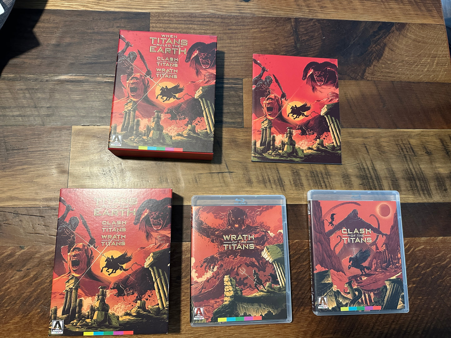 When the Titans Ruled The Earth (Blu ray, Arrow, Limited Edition, Slipcover)