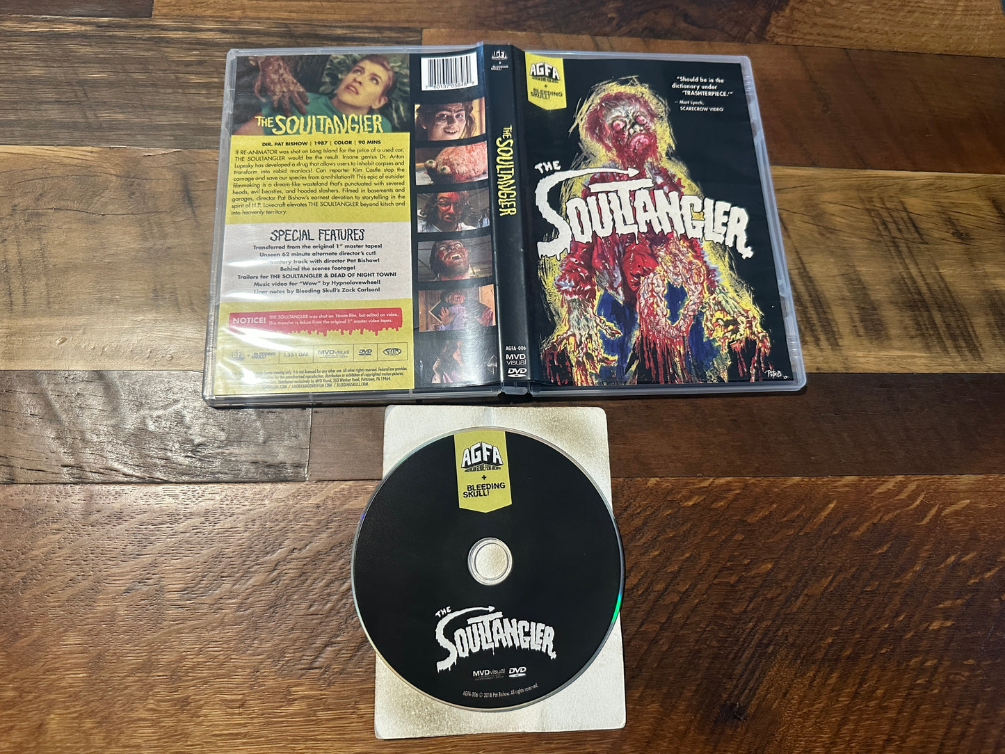 The Soultangler (DVD, MVD Visual, 80’s Horror Classic)