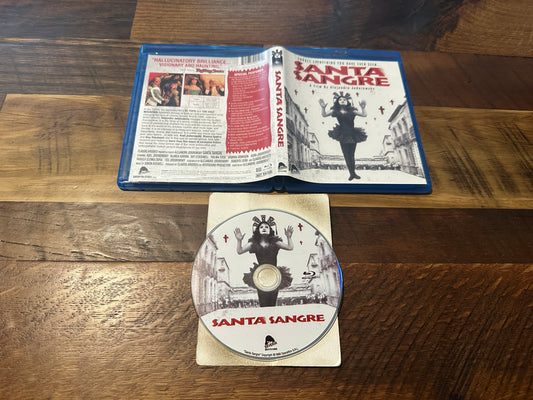Santa Sangre (Blu ray, Severin Films, Alejandro Jodorowsky Classic)