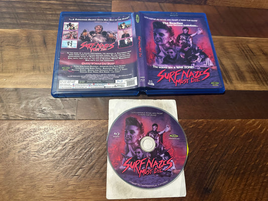 Surf Nazis Must Die Blu Ray-Trina Entertainment-80’s Classic-Widescreen-