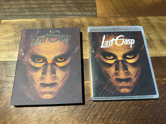 Last Gasp Blu ray-Vinegar Syndrome-Slipcover-90’s Horror-NEW