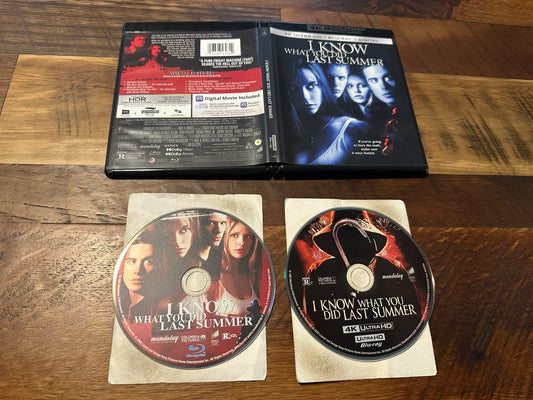 I Know What You Did Last Summer 4K Ultra HD/Blu ray-2 Disc-No Digital