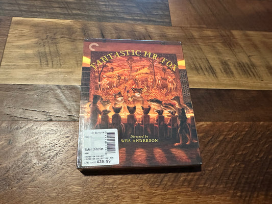 Fantastic Mr.Fox Blu ray/DVD-Criterion Collection-Special Ed-OOP-NEW