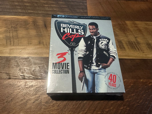 Beverly Hills Cop 3 Movie Collection 4K Ultra HD-Boxset-NEW-