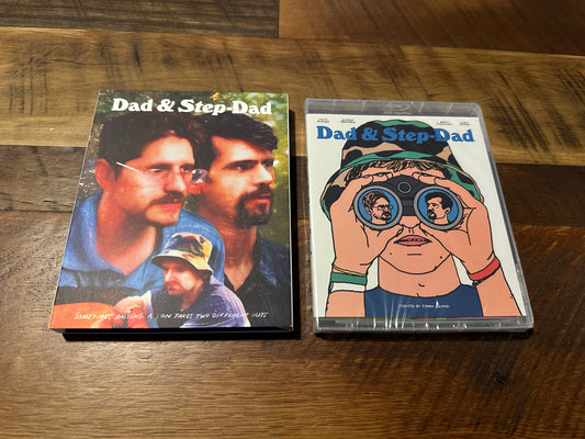 Dad & Step-Dad (Blu ray, Vinegar Syndrome Partner Label, Slipcover, NEW)
