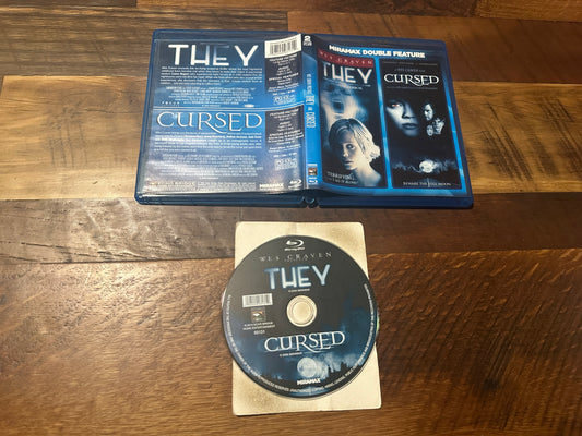 They & Cursed (Blu ray, Double Feature, Wes Craven Classics)