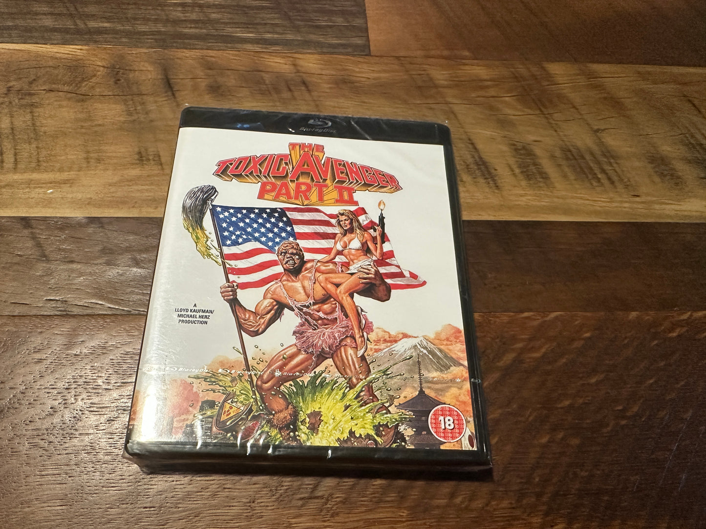 The Toxic Avenger Part II (2) (Blu ray, 88 Films, Region Free, Horror Classic, NEW)