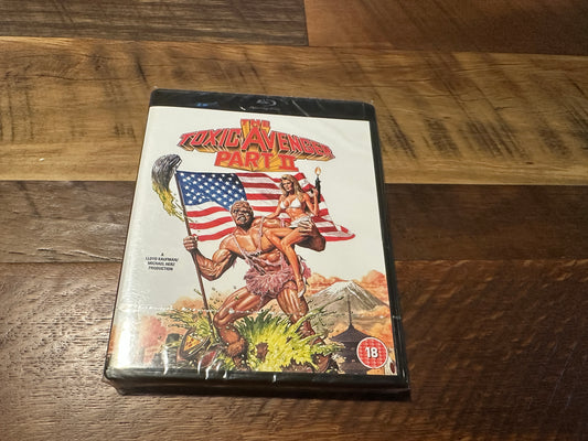 The Toxic Avenger Part II (2) (Blu ray, 88 Films, Region Free, Horror Classic, NEW)