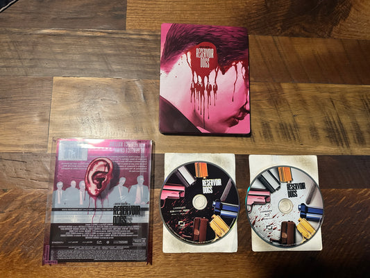 Reservoir Dogs (4K Ultra HD/Blu ray, Lionsgate, Steelbook, Slipcover)