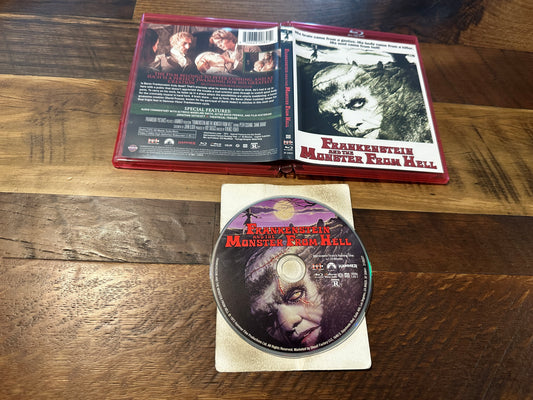 Frankenstein And The Monster From Hell (Blu ray, Scream Factory, 70’s)