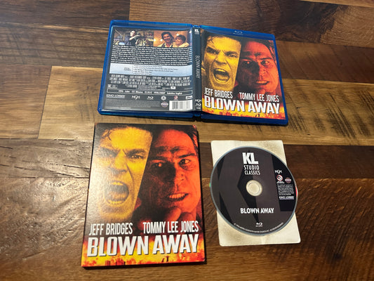Blown Away (Blu ray, Kino Lorber, Jeff Bridges 90’s Classic, Slipcover)