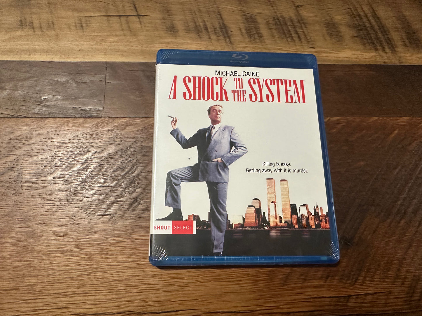 A Shock To The System Blu ray-Shout Select-Michael Cane-NEW