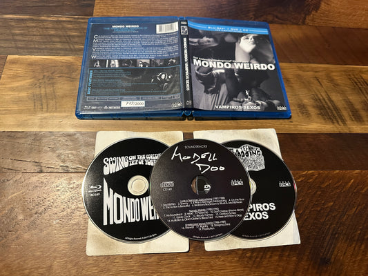 Mondo Weirdo Blu ray & Vampiros Sexos DVD-Cult Epics-2000 Made-