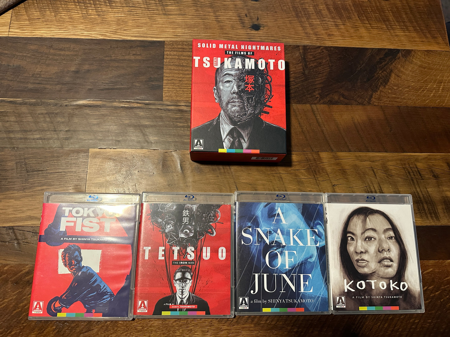 Solid Metal Nightmares The Films Of Shinya Tsukamoto (Blu ray, Arrow)