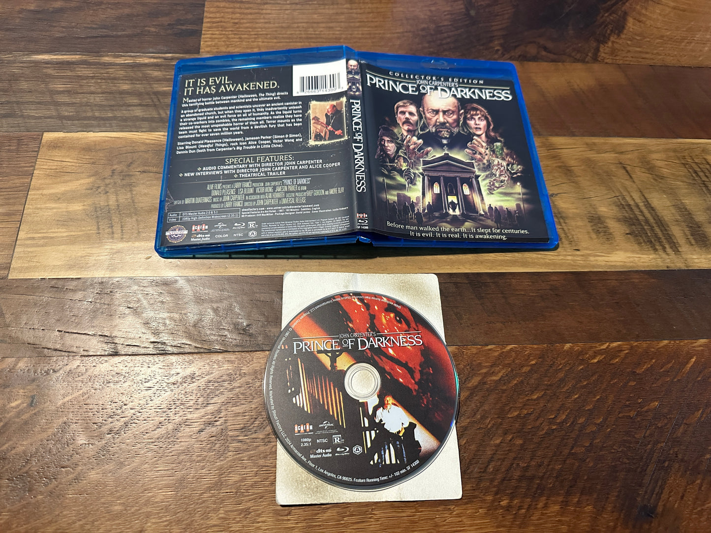 Prince Of Darkness Blu ray-Scream Factory-Collector’s Edition