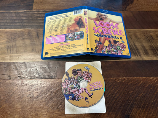 Screwballs II (2) Loose Screws (Blu ray, Severin Films, 80’s Comedy)