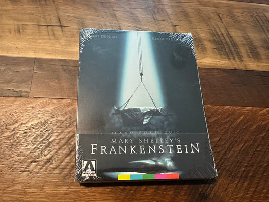 Mary Shelley’s Frankenstein 4K Ultra HD-Arrow Video-Steelbook-NEW