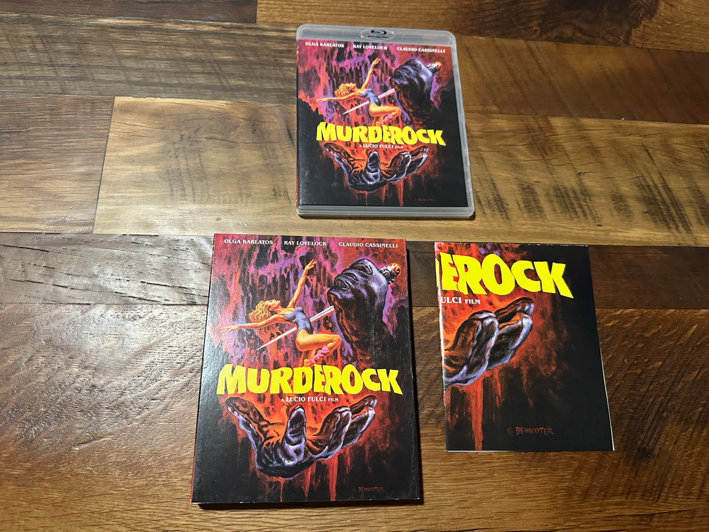 Murderock (Blu ray, Scorpion Releasing, Slipcover, 80’s Classic)