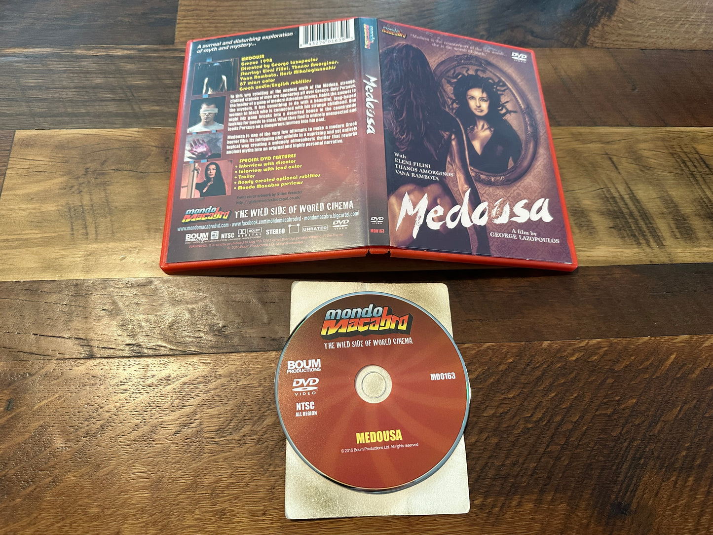 Medousa (DVD, Mondo Macabro, 90’s Classic Horror, English Subtitle)