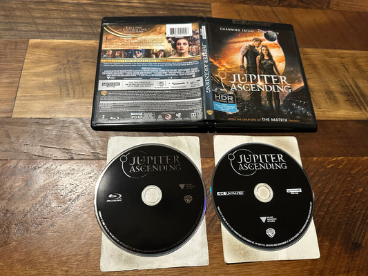 Jupiter Ascending (4K Ultra HD/Blu ray, Warner Bros, 2 Disc, No Digital)