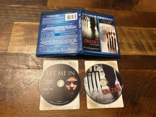 The Crazies & Let Me In (Blu ray, Anchor Bay, Double Feature, Classics)