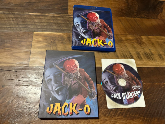 Jack-O (Blu ray, Retromedia Ent, Signed Linnea Slipcover, Rare, OOP)