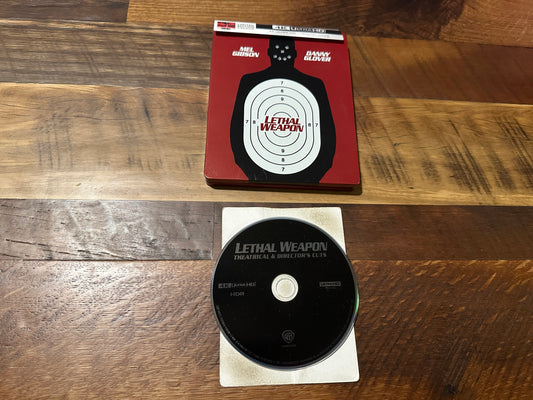 Lethal Weapon (4K Ultra HD, Limited Edition, 80’s Classic, No Digital)