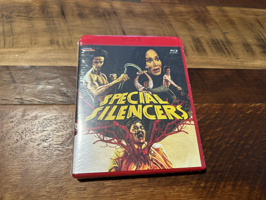 Special Silencers (Blu ray, Mondo Macabro, Limited Ed, Red Case, NEW)