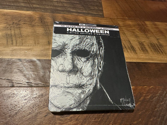 Halloween 2018 (4K Ultra HD/Blu ray, Steelbook, Mc Farlane Limited, NEW)