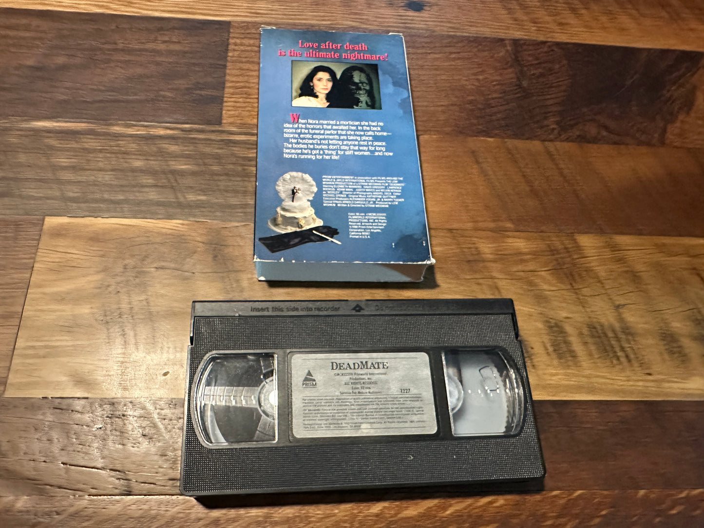 Deadmate VHS-Prism Entertainment-Slipcase-90’s Classic-