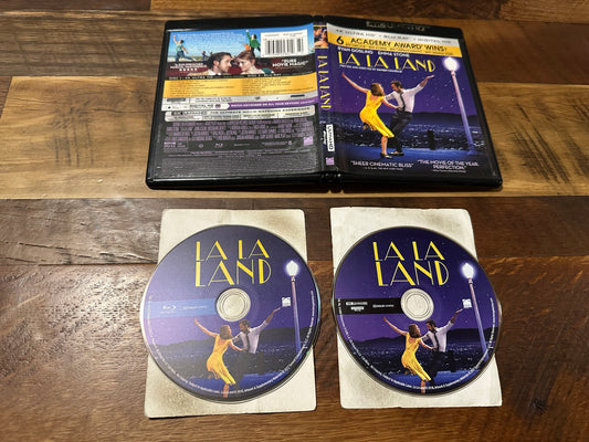 La La Land (4K Ultra HD/Blu ray, Summit Ent, 2 Disc, Emma Stone, No Digital)