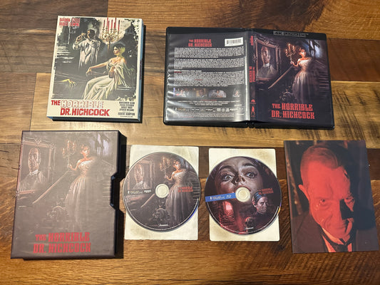 The Horrible Dr. Hitchcock (4K Ultra HD, Vinegar Syndrome, Hard Slipcase)