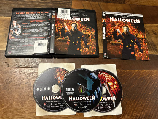 Halloween 4K Ultra HD/Blu ray-Scream Factory-Slipcover-Collector’s Ed