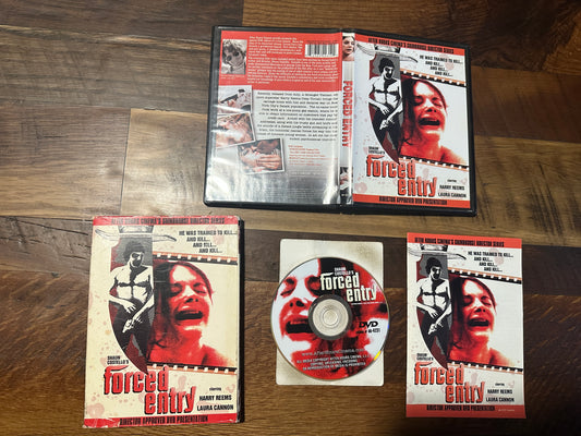 Forced Entry (DVD, After Hours Cinema, Slipcover, Shaun Costello Classic, Disturbing)