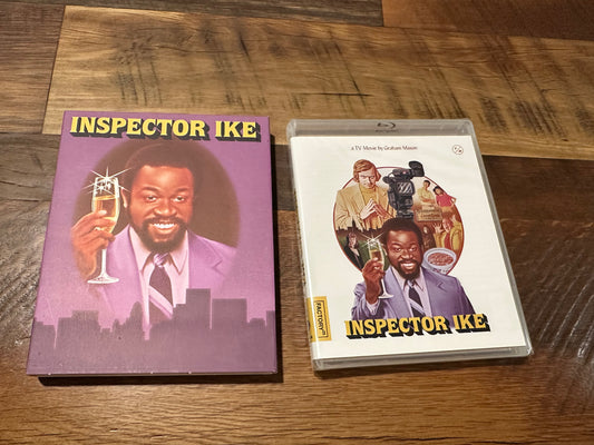 Inspector Ike Blu ray-Vinegar Syndrome Partner Label-Slipcover-NEW